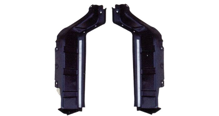 H3单排发动机上挡泥板